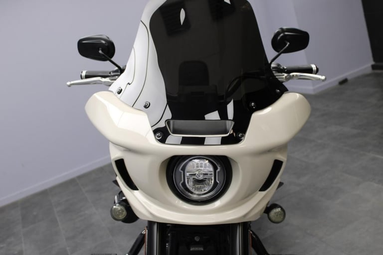 2023 Harley-Davidson FXLRST Softail Low Rider ST in White Sand Pearl