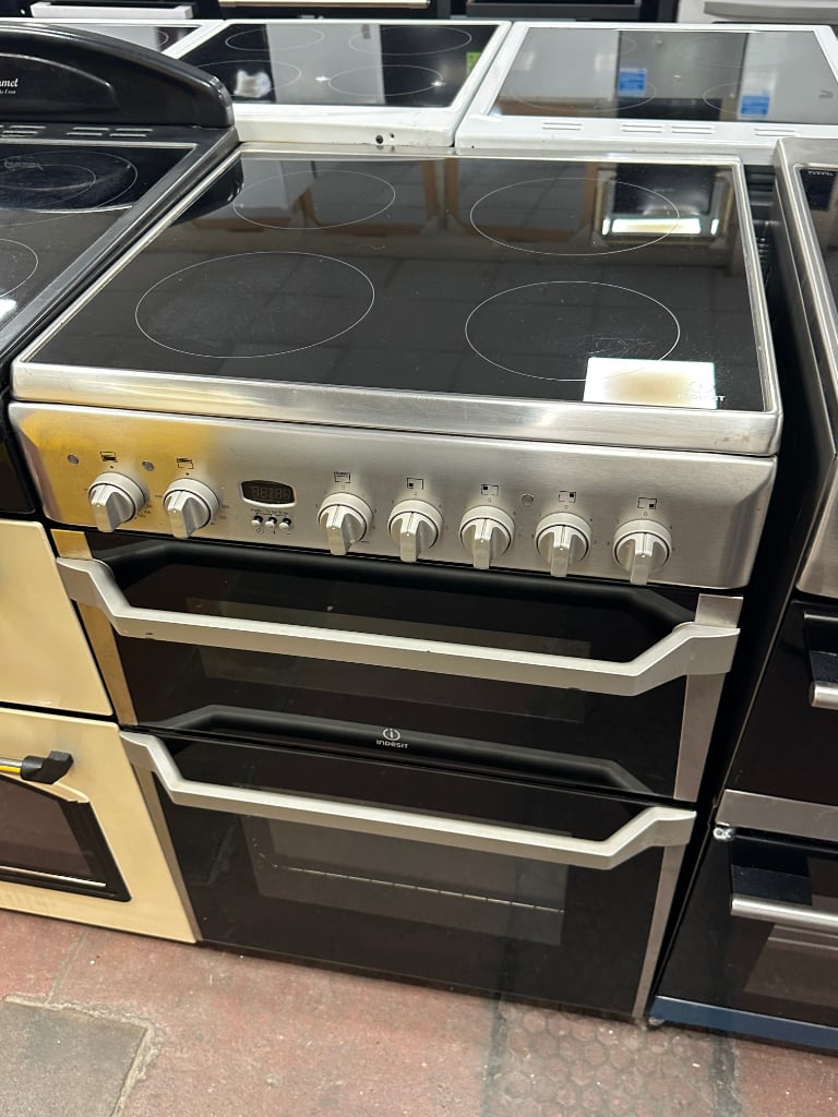 60CM STAINLESS STEEL INDESIT ELECTRIC COOKER 