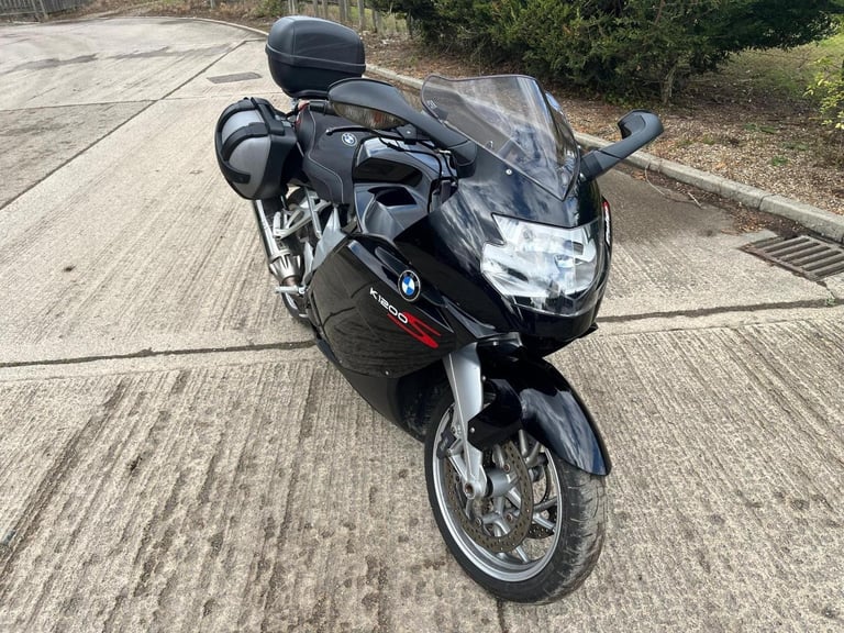 2007 07 BMW K1200S K 1200 S K1200 SPORTS TOURING CLEAN BLACK NEW MOT LUGGAGE