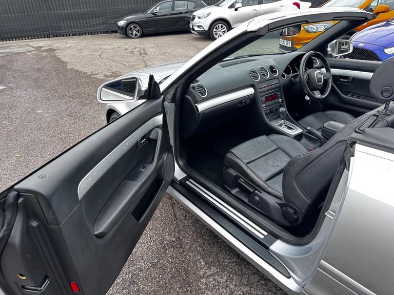 2007 Audi A4 Cabriolet 1.8T S line Multitronic 2dr CONVERTIBLE Petrol Automatic