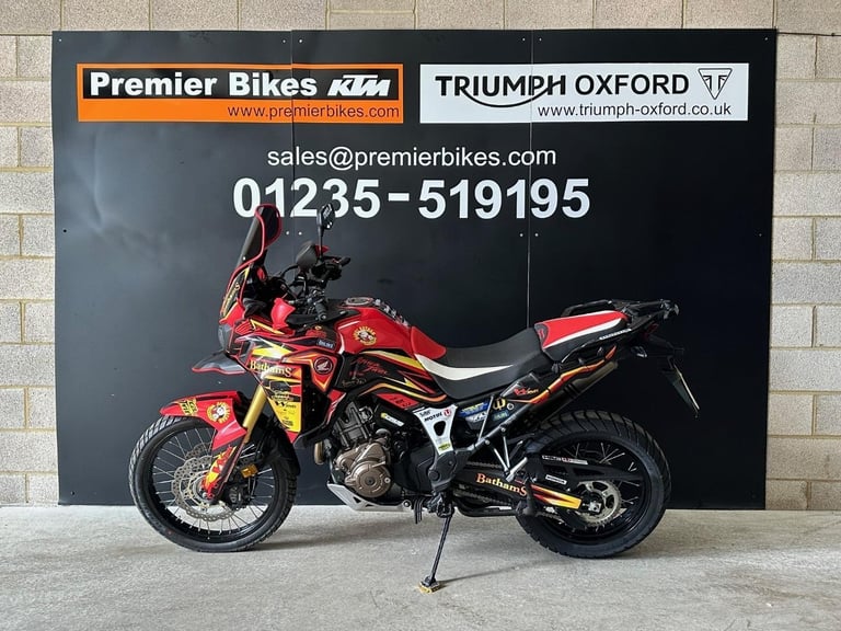 STUNNING LOW MILEAGE 2016/16 HONDA CRF1000 AFRICA TWIN DCT MOTORCYCLE 