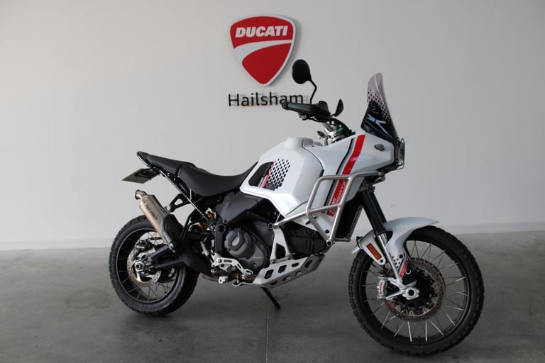 2022 Ducati Desert X in White Silk