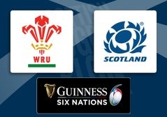 Scotland V Wales - Six Nations 2 seats together - Premium Seat Section W23