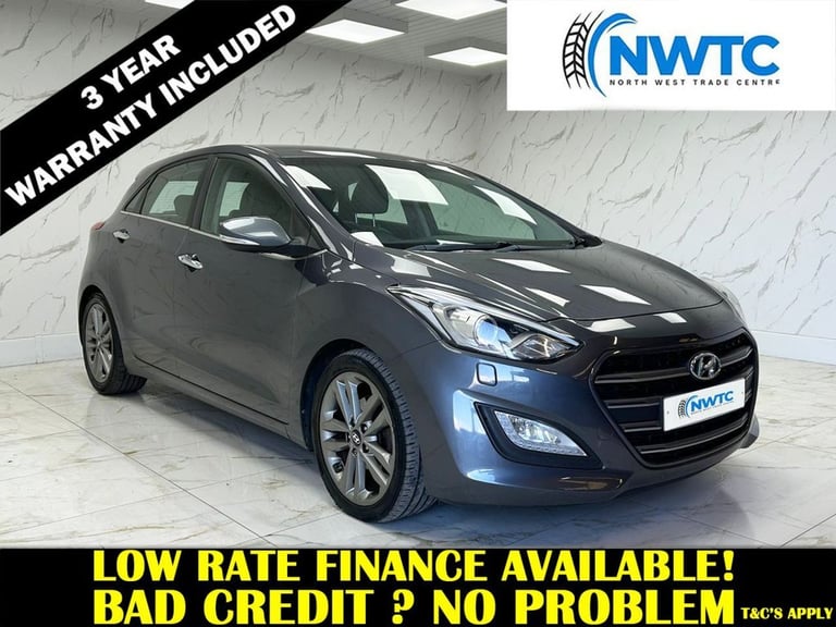 image for 2016 Hyundai i30 1.6 CRDi Blue Drive Premium Hatchback 5dr Diesel Manual Euro 6 (s/s) (136 p Hatc...