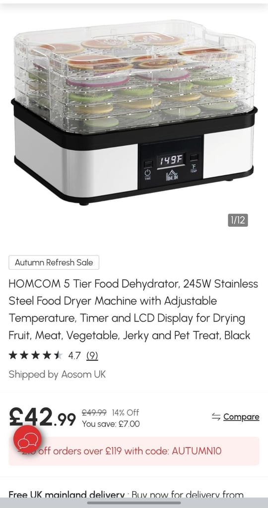 Food dehydrator 