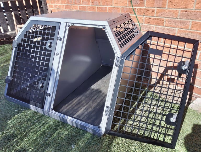 Trans K9 ( B3 ) Transport double dog cage (Lockable & Crash tested) TransK9