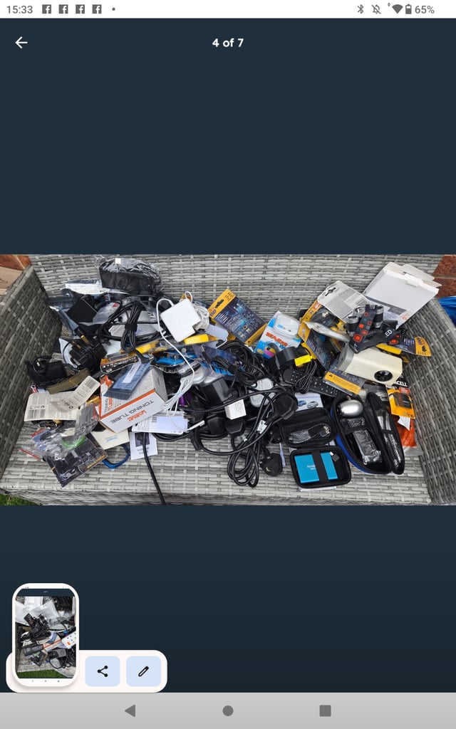 Huge joblot of all electrical items 90 percent work or new massive joblot good for car boot 