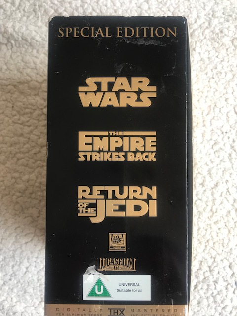image for Star Wars Trilogy Vhs 3 Dvds collectors item