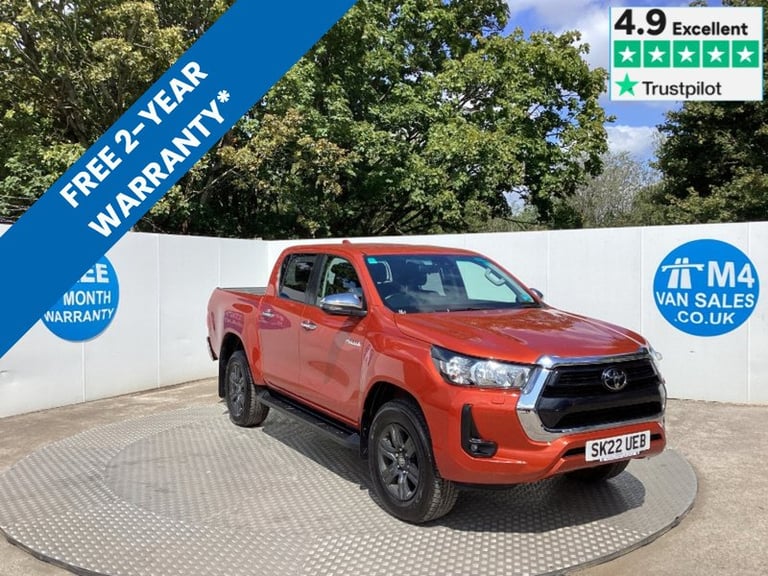 2022 Toyota Hilux D-4D Icon 4X4 D/C A/C Euro 6 Pickup Diesel Manual