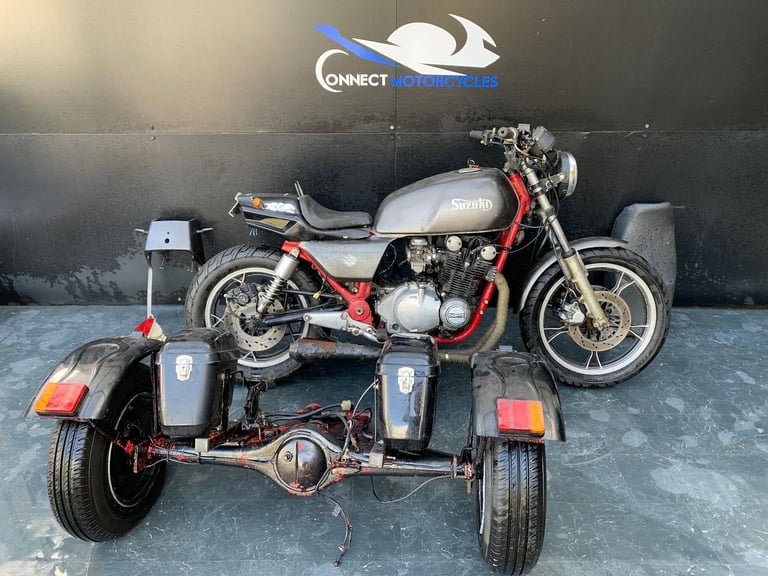 SUZUKI GS 850 PROJECT BIKE HPI CLEAR
