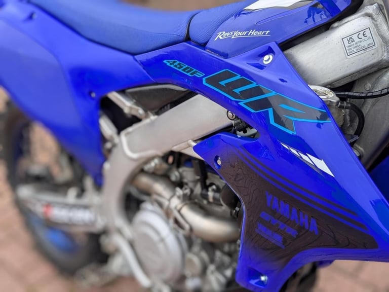 YAMAHA WR450F / WRF450 2024 - CRESCENT SUPPLIED - 2871 MILES FROM NEW