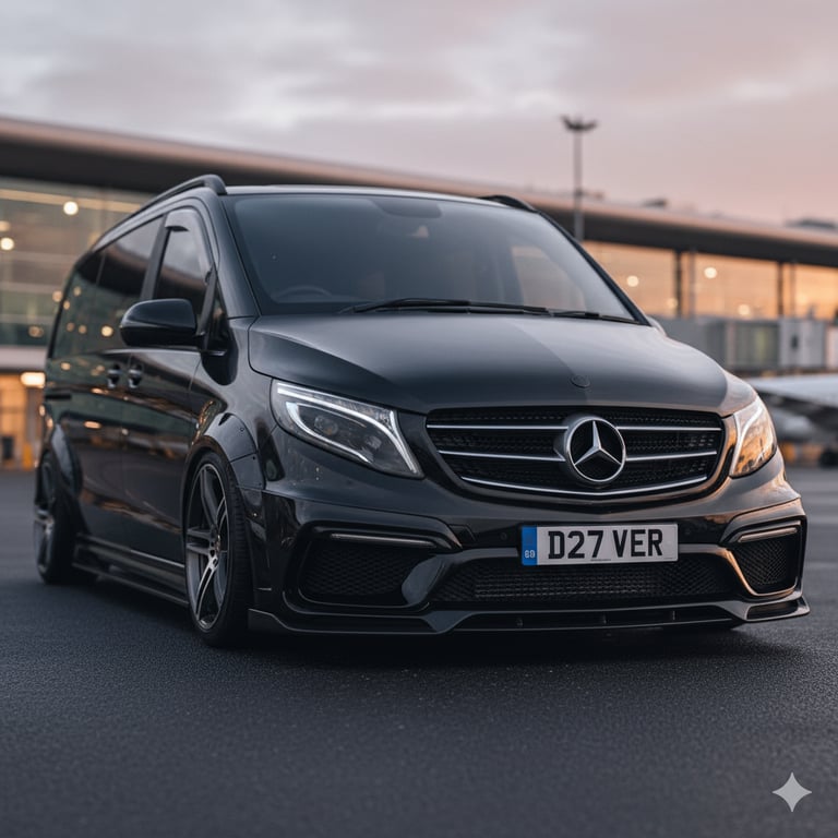 D27 VER - DRIVER - private car number plate TAXI UBER BOLT