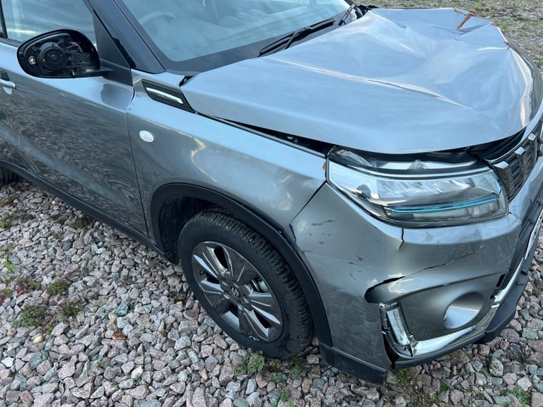 2021 SUZUKI VITARA SZ-T HYBRID MHEV  LOGBOOK V5 SUV CAT S SALVAGE DAMAGED REPAIR