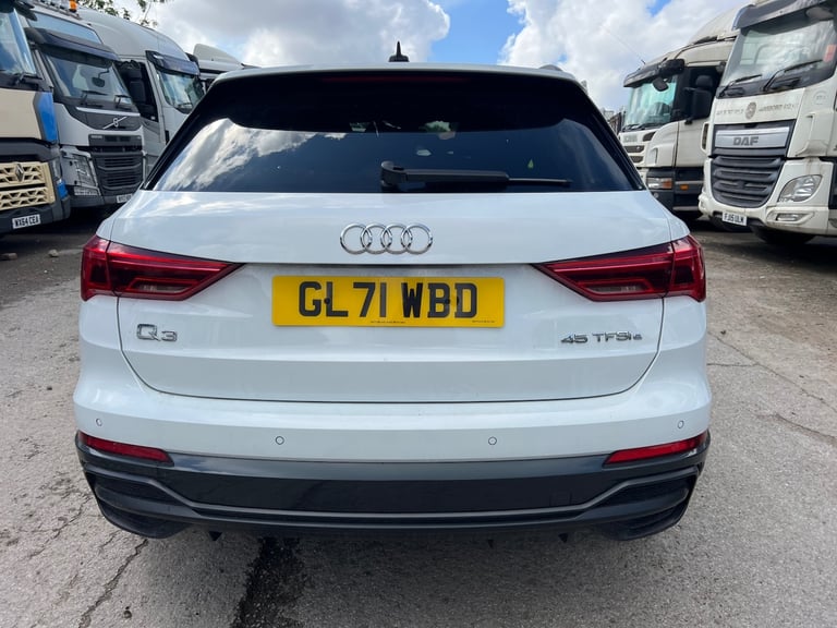 2022 71 AUDI Q3 S LINE BLACK EDITION S TRONIC HYBRID ELECTRIC DAMAGED SALVAGE