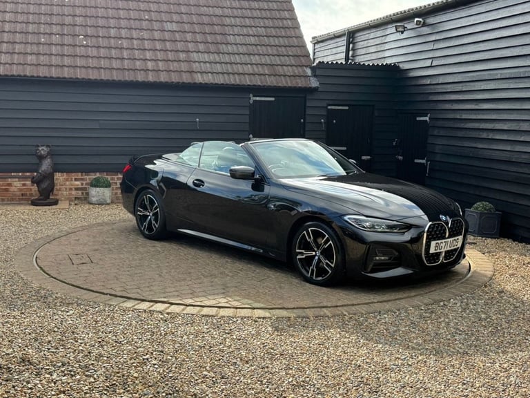 2021 BMW 4 Series 2.0 420i M Sport Convertible 2dr Petrol Auto Euro 6 (s/s) (184 ps) Convertible ...