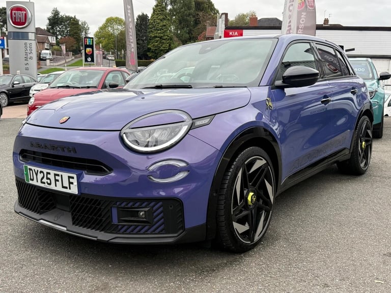 2025 Abarth 600e 54kWh Scorpionissima SUV 5dr Electric Auto (280 ps) Hatchback Electric Automatic