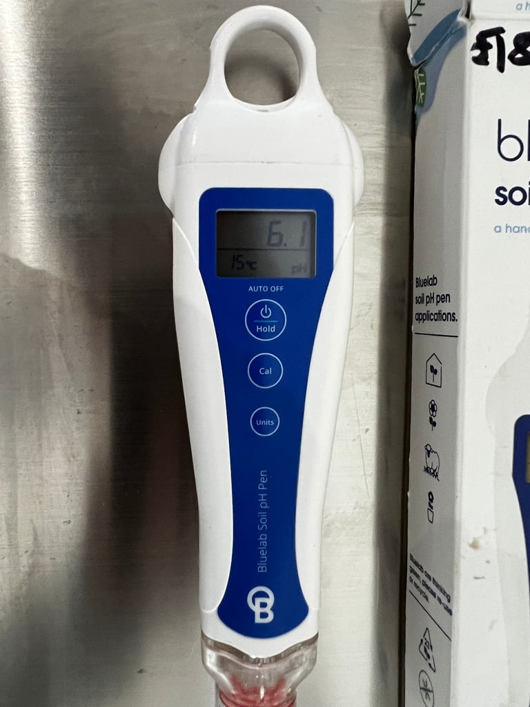 Bluelab Soil pH Pen – Boxed – Tested – Hydroponic / Soil Tester