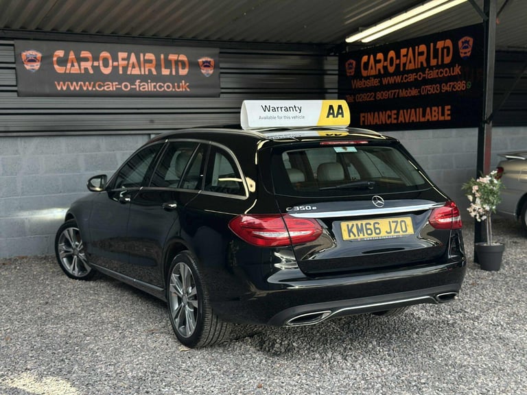 MERCEDES-BENZ C CLASS 2.0 C350e 6.4kWh Sport Black Auto Petrol Plug-in Hybrid 20