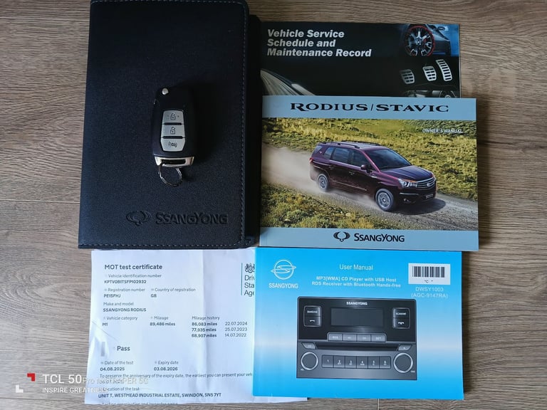 Ssangyong, TURISMO, MPV, 2015, Manual, 1998 (cc), 5 doors