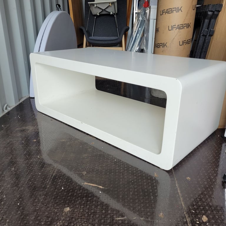 image for White Coffee Table or TV Stand