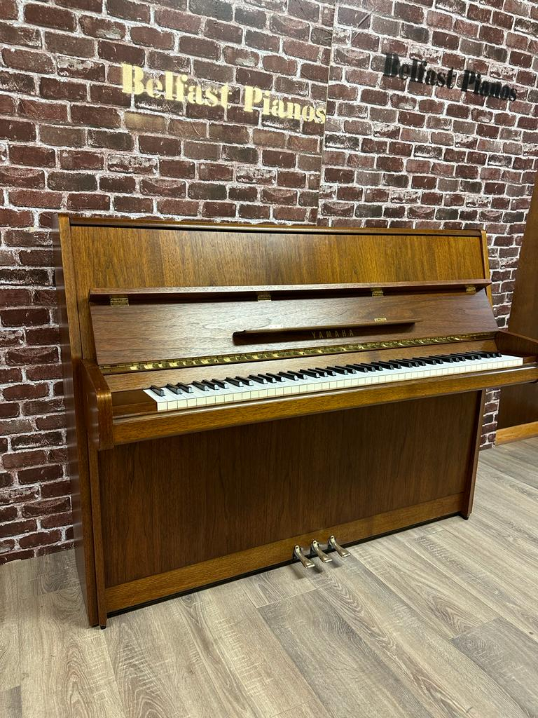 Yamaha P116E Upright Piano | Serial 4228*** | Satin Walnut Finish | Belfast Pianos