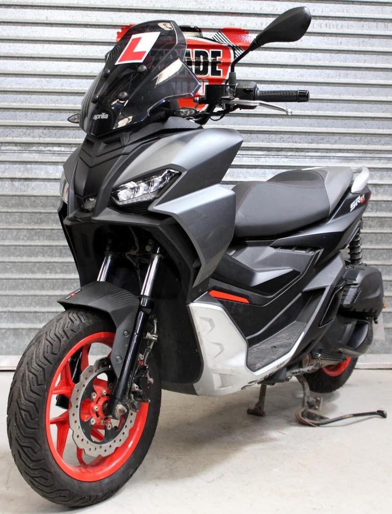 2022 22 APRILIA SR 125 GT SPORT SCOOTER LEARNER LEGAL 4K TRADE SALE NEW MOT