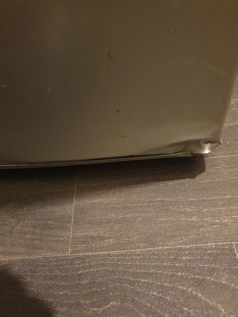 Logik fridge freezer silver