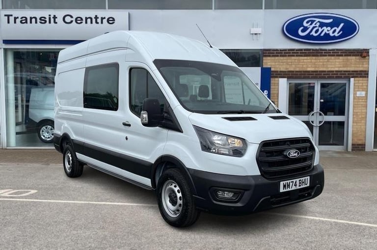 2024 Ford Transit 350 Leader L3 H3 LWB High Roof Double Cab In Van FWD 2.0 EcoBlue 130ps, CRU Com...