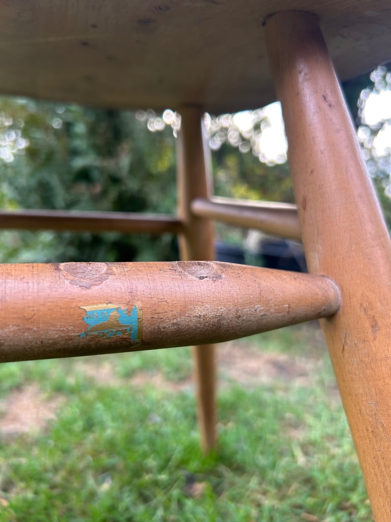 Stool Ercol ercol vintage midcentury retro