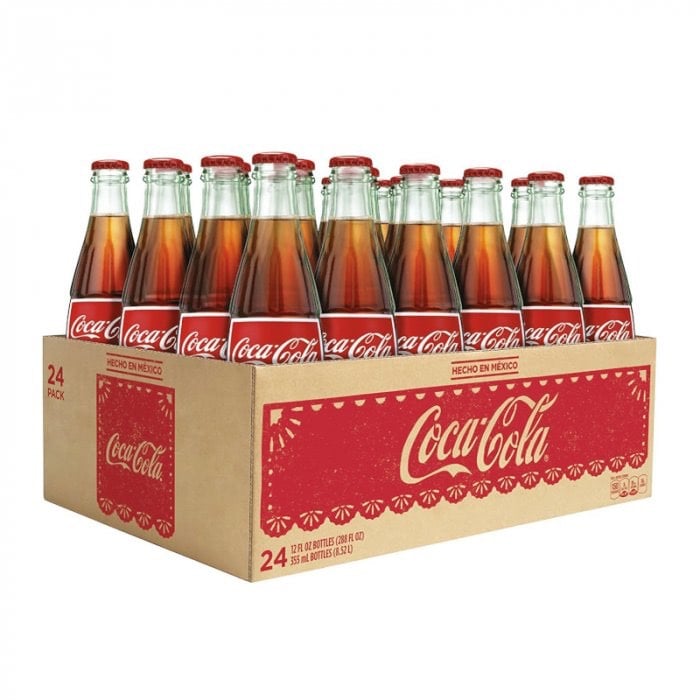 Mexican Coca-Cola 355ml x 24 Bottles In Case - Very Rare