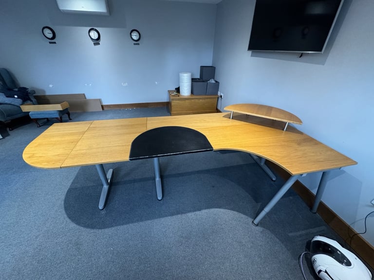 IKEA Oak Office Desk 