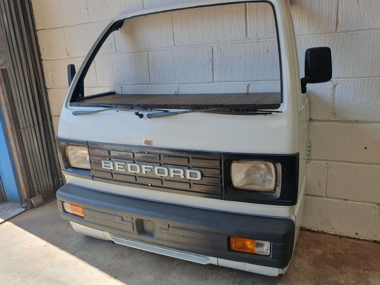 Bedford Rascal Wall Art Mancave Automotive Display Shelf 