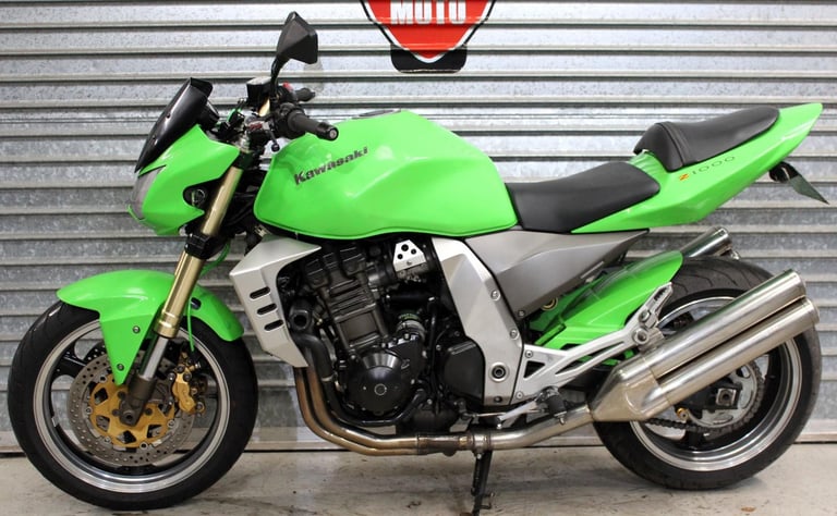 2005 05 KAWASAKI Z1000 Z ZR 1000 ABS GREEN HPI CLEAR FULL SERVICE HISTORY NEWMOT
