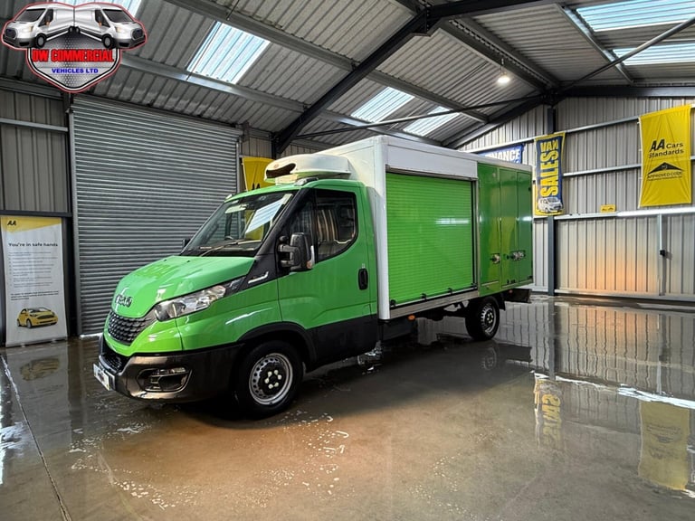 2020 Iveco Daily 2.3 35S14 Fridge Freezer 8 Speed Hi-Matic Auto + VAT Refrigerated Box Van Diesel...