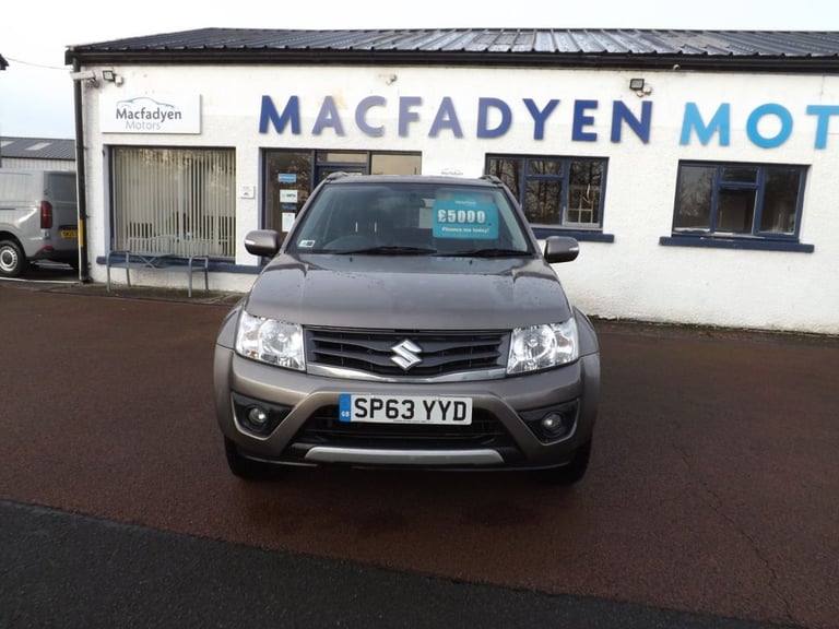 2013 Suzuki Grand Vitara 1.6 VVT SZ4 SUV 3dr Petrol Manual 4WD Euro 5 (106 ps) ESTATE Petrol Manual