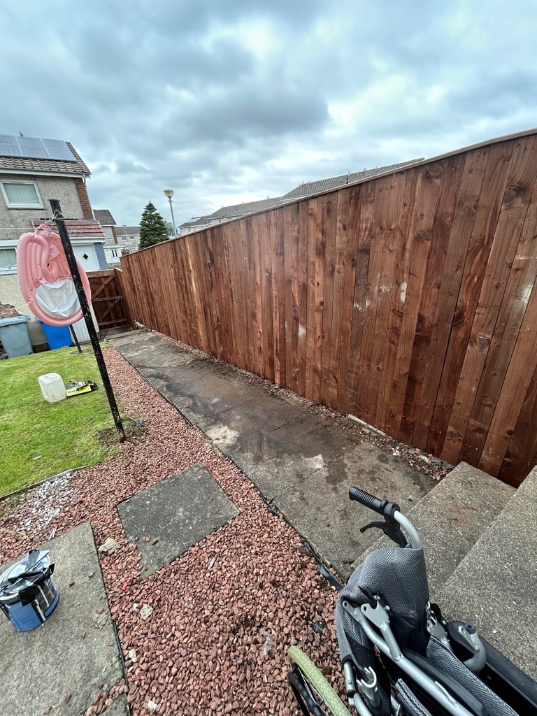 Fencing and decking