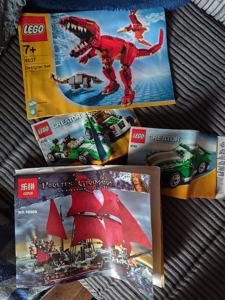 3 Large Bags of Lego. 