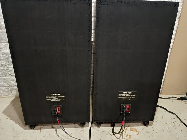 SPEAKERS OMAR CR-456 LARGE HI-FI MONITOR 