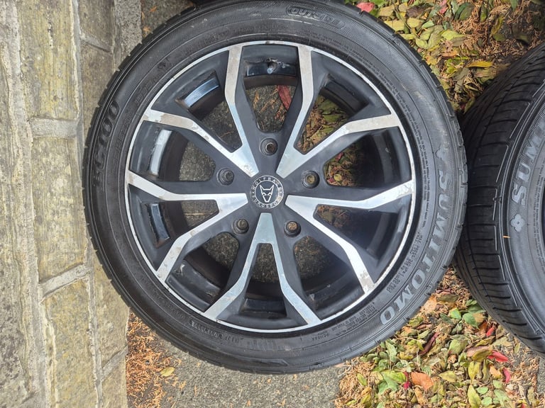 🌟Ford Transit 5x160 18 inch alloy wheels with MATCHING TYRES 6M++