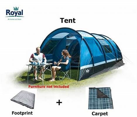 Royal Leisure welford 4 berth person man family poled tent
