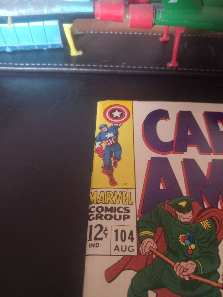 High grade Captain America 104 for sale!