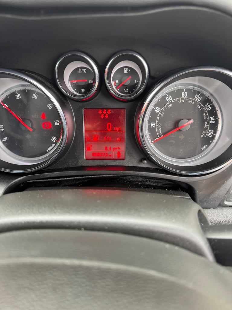 Vauxhall, ZAFIRA, MPV, 2016, Manual, 1598 (cc), 5 doors