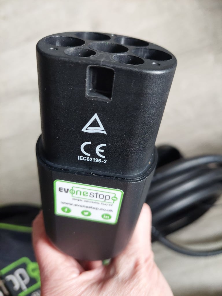 EV OneStop Type 2 charging cable