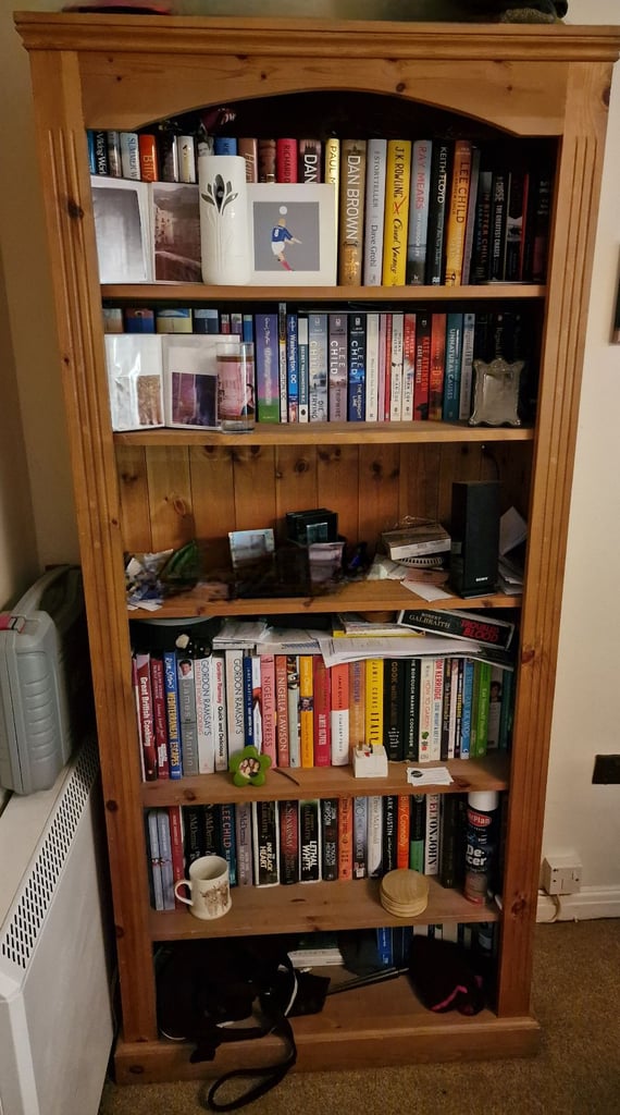 Beautiful solid pine bookcase