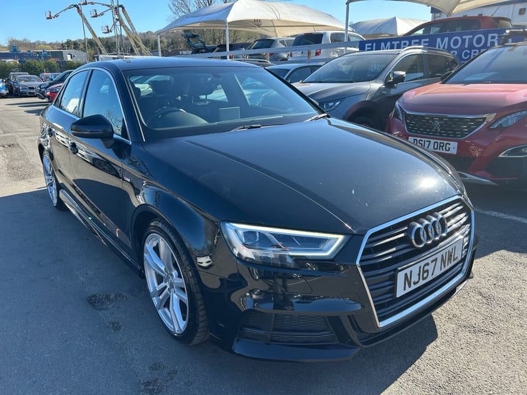 2017 Audi A3 2.0 Turbo Diesel (TDI), S Line, Saloon, 4 Door, Manual, Euro 6. Saloon Diesel Manual