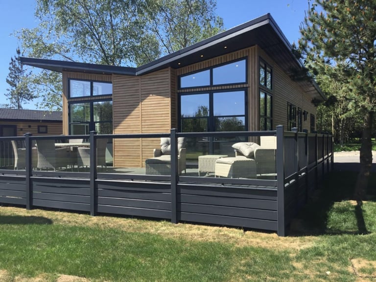 Luxury lodge , brand new in wrapper  55ft x 22ft 