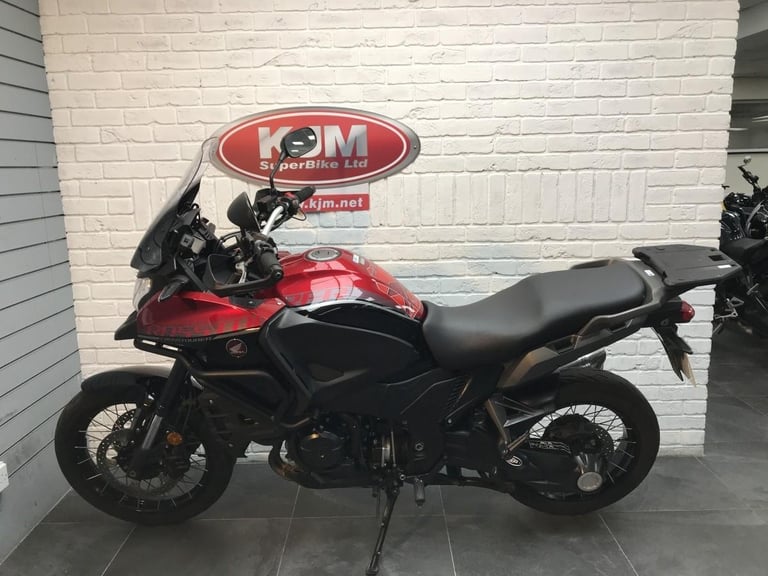 HONDA VFR 1200 X-H, 2018/18 PLATE, 18038 MILES AND FINISHED IN RED