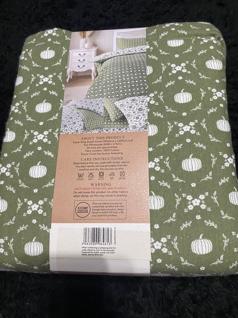 Stacey Solomon Reversable Duvet cover sets Superking,king.Double Bnwt 