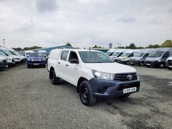 2019 0N 69 PLATE TOYOTA HILUX ACTIVED4D 150BHP 4WD 2400CC DOUBLE CAB PICKUP ULEZ