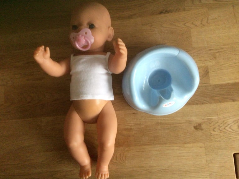 Zapf Creation Baby Doll With Potty.